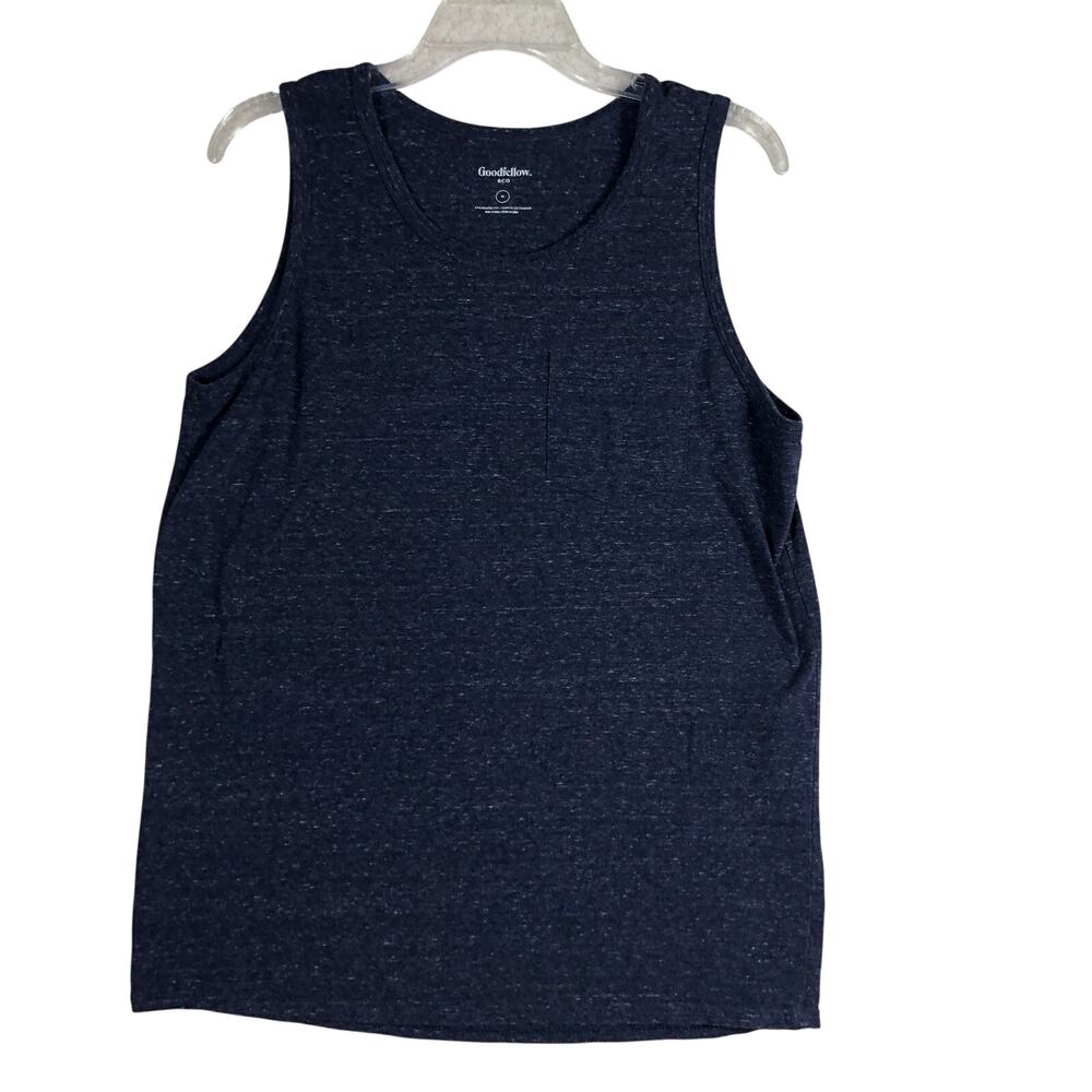 Goodfellow Heather Gray Tank Top Shirt Men's Medium Casual Summer Pocket